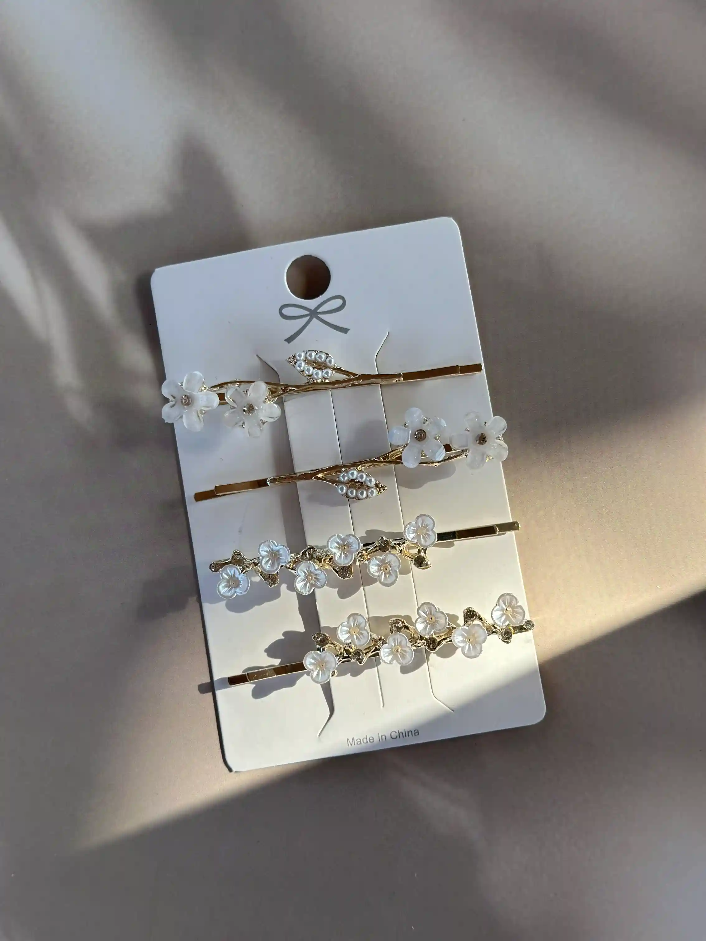 Ivory Garden Pearl Pins (Set of 2 Pairs) - Image 2