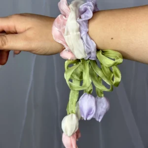 Tulip Whisper Scrunchie Set (Set of 3)
